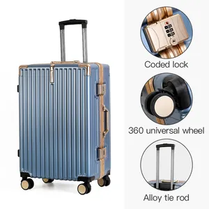 Hot Sale great quality travel bags anti-collision Aluminium Luggage set aluminum Luggage Suitcase Sets for travel