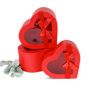 Hộp Kẹo Sô Cô La Trái Tim Dâu Tây Logo Tùy Chỉnh Bao Bì Với Cửa Sổ Trong Suốt Hộp Bao Bì Sô Cô La Rỗng Quà Tặng Hoa - Product Image 6