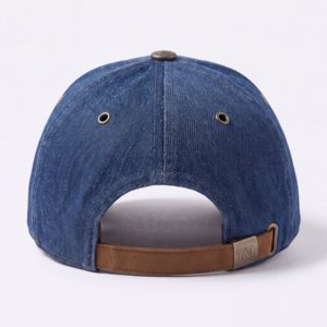 Gorras de Béisbol Personalizadas al por Mayor con Logotipo Bordado en 3D, Gorra de Mezclilla de 6 Paneles con Visera de Gamuza, Fabricante de Gorras - Product Image 4