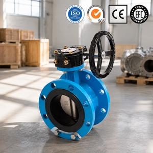 ตัวเกียร์แบบหนอน OEM พร้อมตัวเรือนเหล็กดัดแบบอ่อนตัว  พร้อมซีล EPDM สำหรับระบบบำบัดน้ำอุตสาหกรรมแบบหน้าแปลน - Product Image 3