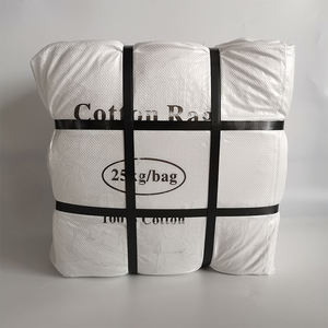 工業用強度ホワイトTシャツラグス100% コットン製造装置洗浄用 - Product Image 6