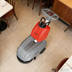 Machine de <span class=keywords><strong>nettoyage</strong></span> de sols industriels pour carreaux de céramique, autolaveuse électrique commerciale à conducteur marchant à pied - Product Image 3