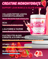 OEM 120 Gummies Créatine Monohydrate pour Femmes – Soutient la Masse Musculaire Maigre, la Force, la Récupération Post-Entraînement et la Santé de la Peau, des Cheveux et des Ongles
