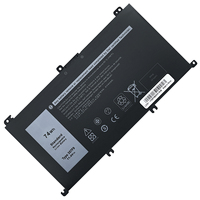 Batterie de remplacement rechargeable Li-ion 74Wh 11.4V pour ordinateur portable Dell 357F9 5577 7556 7557 7559 7567