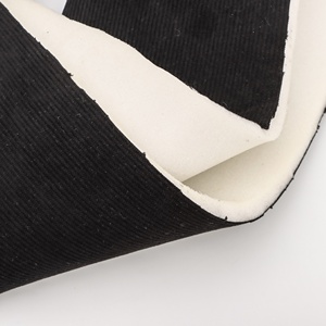 Factory Supply Corduroy Foam Composite Fabric Soft Touch Foam Fabric Material for Stuffed Toy Production Shoe Lining - Product Image 2