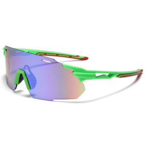 S29159 lunettes de soleil de sport à <span class=keywords><strong>grand</strong></span> cadre pour hommes et femmes vente en gros pas cher lentille une pièce surdimensionnée lunettes de soleil de vélo de cyclisme - Product Image 2