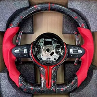 Volant de voiture en fibre de carbone forgée pour BMW F30 F31 F35 F32 F10 F18 F20 F25 F36 E71 E70 E90 F87, pièces automobiles