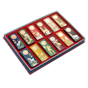 Coloré Chinois Traditionnel Papeterie Artiste <span class=keywords><strong>Encre</strong></span> Ensemble <span class=keywords><strong>de</strong></span> Bâton - Product Image 1