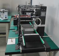 Machine d'étiquetage semi-automatique électrique pour bouteilles plates, applicateur de table, écran tactile, étiquetage haute vitesse pour bouteilles plates carrées
