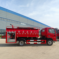 Camion-citerne à eau de lutte contre l'incendie de 8 tonnes pour usage municipal et industriel