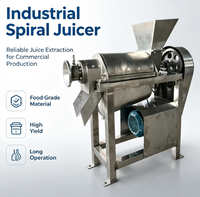 Schroefpers-sapcentrifuge met hoog rendement, minder grondstofverlies voor de productie van fruitverwerking in bedrijven