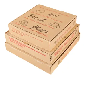 Hoge kwaliteit 16 inch levering pizza box custom box met logo