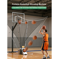 Machine d'entraînement au basketball intelligente, alimentée par batterie, pliable multi-angles, équipement de rebond pour l'extérieur et la salle de sport