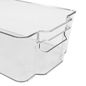 <b>Refrigerator</b> Storage Boxes Square Transparent With Handles Food Grade Large Capacity Vegetable Preservation Drawer Organizer - Product Image 4