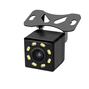 parking sensor caméra arrière de voiture Suppliers-Caméra de recul ccd avec 8led, étanche, pour voiture, système d'aide au stationnement arrière et capteur d'images, CMOS