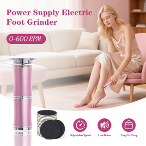 Lime à <span class=keywords><strong>pieds</strong></span> électrique, éliminateur de callosités professionnel en aluminium <span class=keywords><strong>pour</strong></span> les <span class=keywords><strong>pieds</strong></span>, vitesse réglable, <span class=keywords><strong>ponceuse</strong></span> à <span class=keywords><strong>pieds</strong></span> avec écran LED - Product Image 2