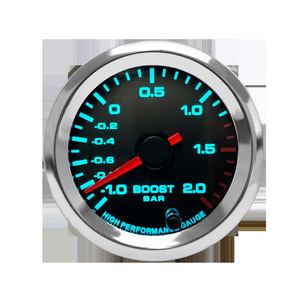 Jauge de pression turbo 2 pouces 52 mm universelle pour tableau de bord de voiture, pour voitures de course modifiées et sportives - Product Image 5