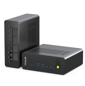 Мини-ПК GMKtec EVO-<span class=keywords><strong>X5</strong></span> <span class=keywords><strong>PRO</strong></span> на базе AMD Ryzen AI <span class=keywords><strong>Max</strong></span>+ <span class=keywords><strong>PRO</strong></span> 495, 192 ГБ LPDDR5X, 55 TOPS NPU, с двумя портами 10G LAN, поддержкой 8K, ИИ-рабочая станция - Product Image 1