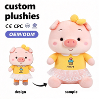 Peluche Tigre Personnalisée OEM ODM Rembourrée Coton PP Ultra Douce Mascotte Dessin Animé Lingot d'Or Cadeau d'Affaires