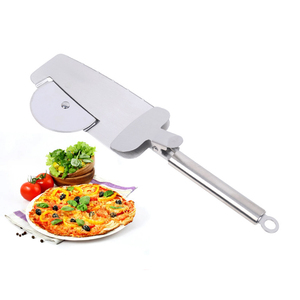 Cortador de Pan Multifuncional de Acero Inoxidable, Rebanador, Pelador de Tartas, Cortador de Pizza con Rueda - Product Image 2