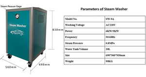 Chi tiết thiết bị điện cao áp hơi nước làm sạch máy nội thất sạch diệt vi khuẩn loại bỏ mùi hôi - Product Image 6