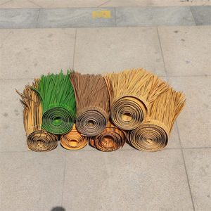 Larga vida precio barato hoja de plátano sintético Palma artificial paja <span class=keywords><strong>Coco</strong></span> techo de paja - Product Image 6