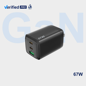 <span class=keywords><strong>Chargeur</strong></span> de téléphone TKT 67W, 3 ports, charge rapide PD, pour iPhone, bureau, voyage, direct d'usine, pliable, prise US, <span class=keywords><strong>chargeur</strong></span> de smartphone - Product Image 1