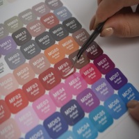 Autocollants de numéro de couleur Artkal Mini-MC Series 5 MM 225 couleurs de la série Artkal Mini-C qui simplifient l'étiquetage de vos boîtes de rangement