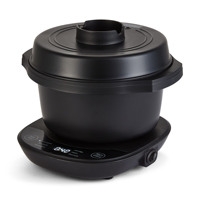 Cuisinière à riz et soupière électrique portable intelligente 1,0 L avec fonction vapeur et tasse doseuse incluse – Idéale pour hôtels et usage domestique