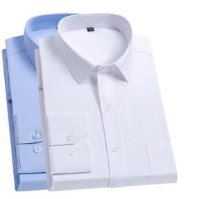 2025 <span class=keywords><strong>camisa</strong></span> de manga larga <span class=keywords><strong>para</strong></span> hombre, vestido informal de Color sólido, diseño de ajuste rutinario, camisas sociales de negocios <span class=keywords><strong>para</strong></span> hombre, <span class=keywords><strong>traje</strong></span> inferior, camisas - Product Image 2