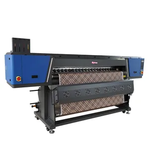 Macchina del plotter della stampante di trasferimento di sublimazione della tintura della stampante del tessuto di digital di grande formato di 1.9m con 4 teste di pezzi I3200