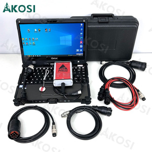 Kit d'outils de diagnostic AGCO avec ordinateur portable Getac V110 pour tracteurs Fendt Massey Ferguson, scanner de diagnostic électronique EDT - Product Image 2
