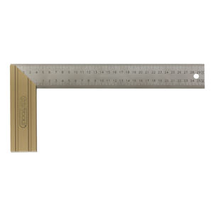 Herramienta de medición de metal de aluminio derecho e inglete cuadrado L.300 mm - Product Image 1