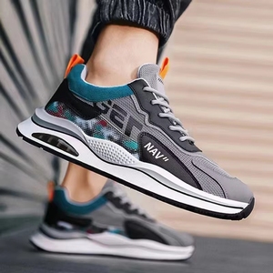 Chaussures décontractées légères et respirantes pour hommes, style mocassins à lacets, personnalisables, prix d'usine, nouvelle collection printemps/été/automne, pour la marche - Product Image 6