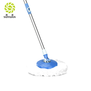 Las cualidades de 360 plana trapeador casa fácil de limpiar piso girando fregona con cubo conjunto - Product Image 5