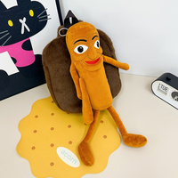 HY2 nouveauté italien Brainrot personnage dessin animé en peluche sac à dos en peluche dessin animé école sac à dos pour enfants