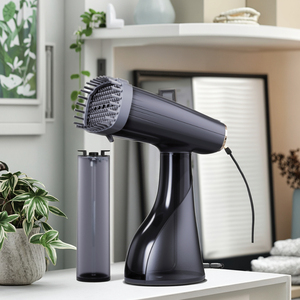 Nouveau Défroisseur Vapeur Portable 1350W avec Grand et <span class=keywords><strong>Petit</strong></span> Réservoir d'Eau pour Tissus – Élimination des Plis Profonds - Product Image 1