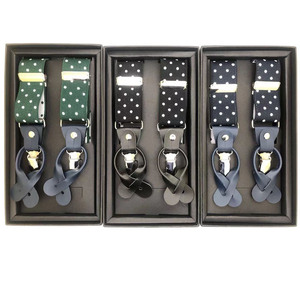 <span class=keywords><strong>Bretelle</strong></span> da Uomo a X Regolabili ad Alta Elasticità con 4 Clip, Larghezza 3cm, Resistenti - Product Image 5