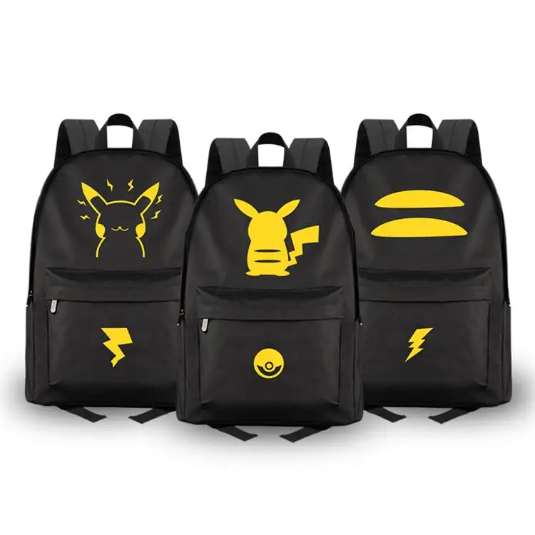 Boy school bag 2020 new children's shoulder strap backpack cartoon canvas black student school bag