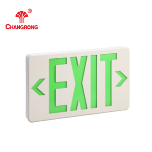 Riduzione tariffaria 90 giorni <span class=keywords><strong>luce</strong></span> di emergenza LED con i lati regolabili batteria di Backup scalinata stanza corridoio rosso segnale di uscita - Product Image 2