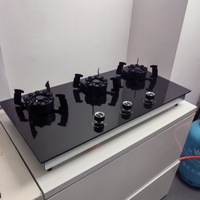 Nouvelle Cuisinière Électrique à 3 Brûleurs au Gaz GPL et Gaz Naturel, Pliable et Réversible, Appareil de Cuisine Domestique pour Usage Domestique