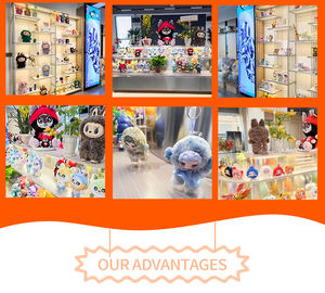 Boneka Anjing Kartun Plushie PP Cotton yang Dapat Disesuaikan Ukuran 40/50/60/80/100cm, Tahan Lama, Lembut, Bordir, Hadiah Ulang Tahun, Bintang, Penghilang Stres Super - Product Image 6