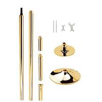 Tube de pole dance portable, peut être fixé et pivoté, barre de pole dance de boîte de nuit, professionnelle, 45 mm, fitness, danse en rotation / barre de pole dance pour strip-teaseuse