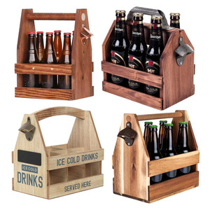 Portabottiglie in legno, - Product Image 1