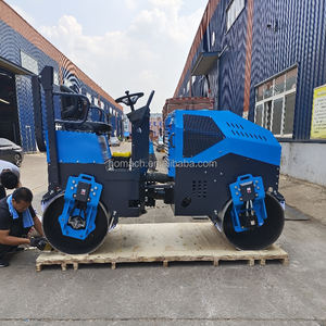 Rouleau compresseur vibrant HM3000 de 3 tonnes avec moteur Kubota, petit compacteur à double tambour à prix réduit en promotion - Product Image 2