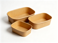 Bol alimentaire jetable en plastique double couleur de 420 ml, style japonais, pour nouilles, soupes et salades, avec couvercle