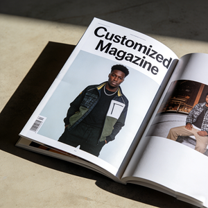 <span class=keywords><strong>Magazine</strong></span> personnalisé de haute qualité imprimé avec des matériaux recyclés, livre de mode, manuel, catalogue, brochure - Product Image 3