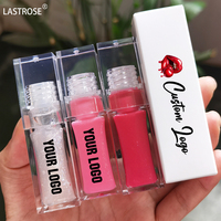 Marque privée Vente en gros Rouge à lèvres liquide mat Brillant à lèvres imperméable à l'eau Nude Rose clair Maquillage végétalien Brillant à lèvres hydratant