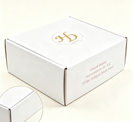 Boîte d'expédition en carton ondulé personnalisée, emballage pliable en carton pour cosmétiques, emballage pour le commerce électronique de produits de beauté