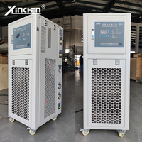 Groupe de refroidissement industriel à glycol refroidi par air XINCHEN, pompe moteur 5HP 380V/220V, compresseur TECUMSEH haute précision R404A